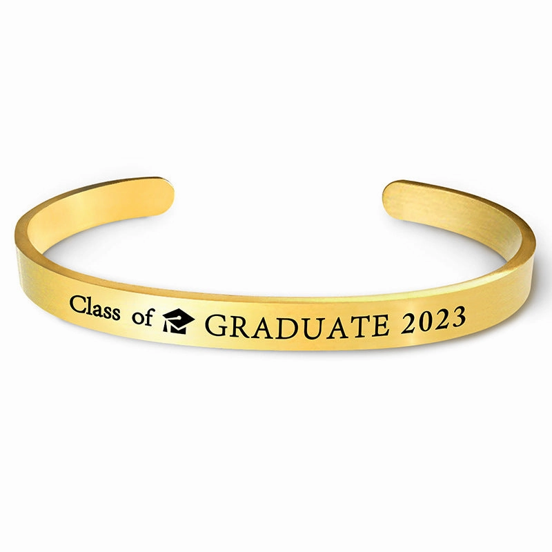 Wholesale Graduation Doctoral Cap Stainless Steel Bracelet