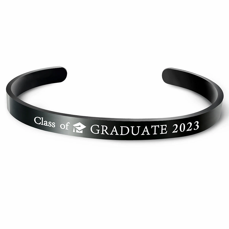 Wholesale Graduation Doctoral Cap Stainless Steel Bracelet
