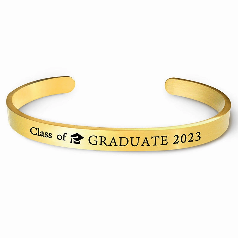 Wholesale Graduation Doctoral Cap Stainless Steel Bracelet