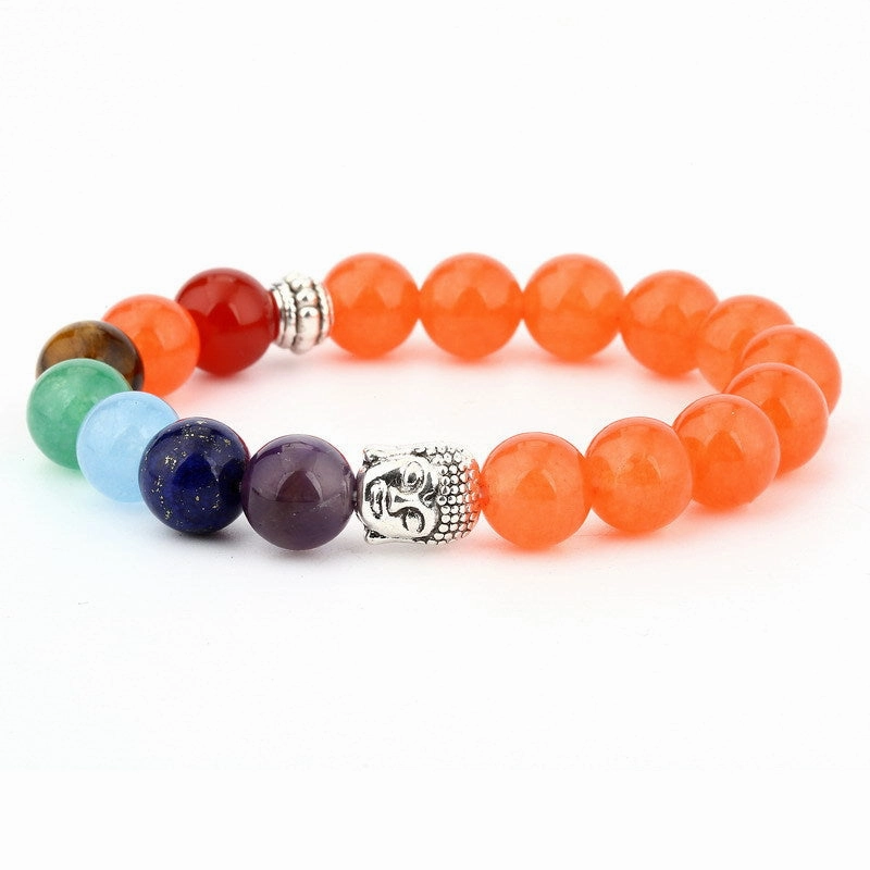 Wholesale Green Aventurine Onyx Volcanic Stone Beads Bracelet