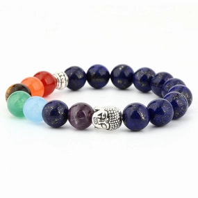 Wholesale Green Aventurine Onyx Volcanic Stone Beads Bracelet