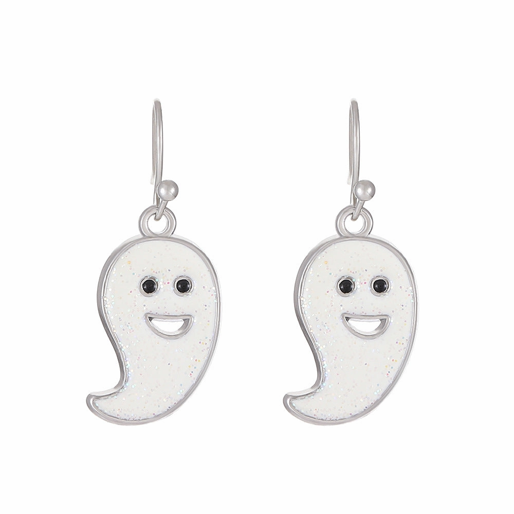 Wholesale Halloween Bat  Alloy Earrings