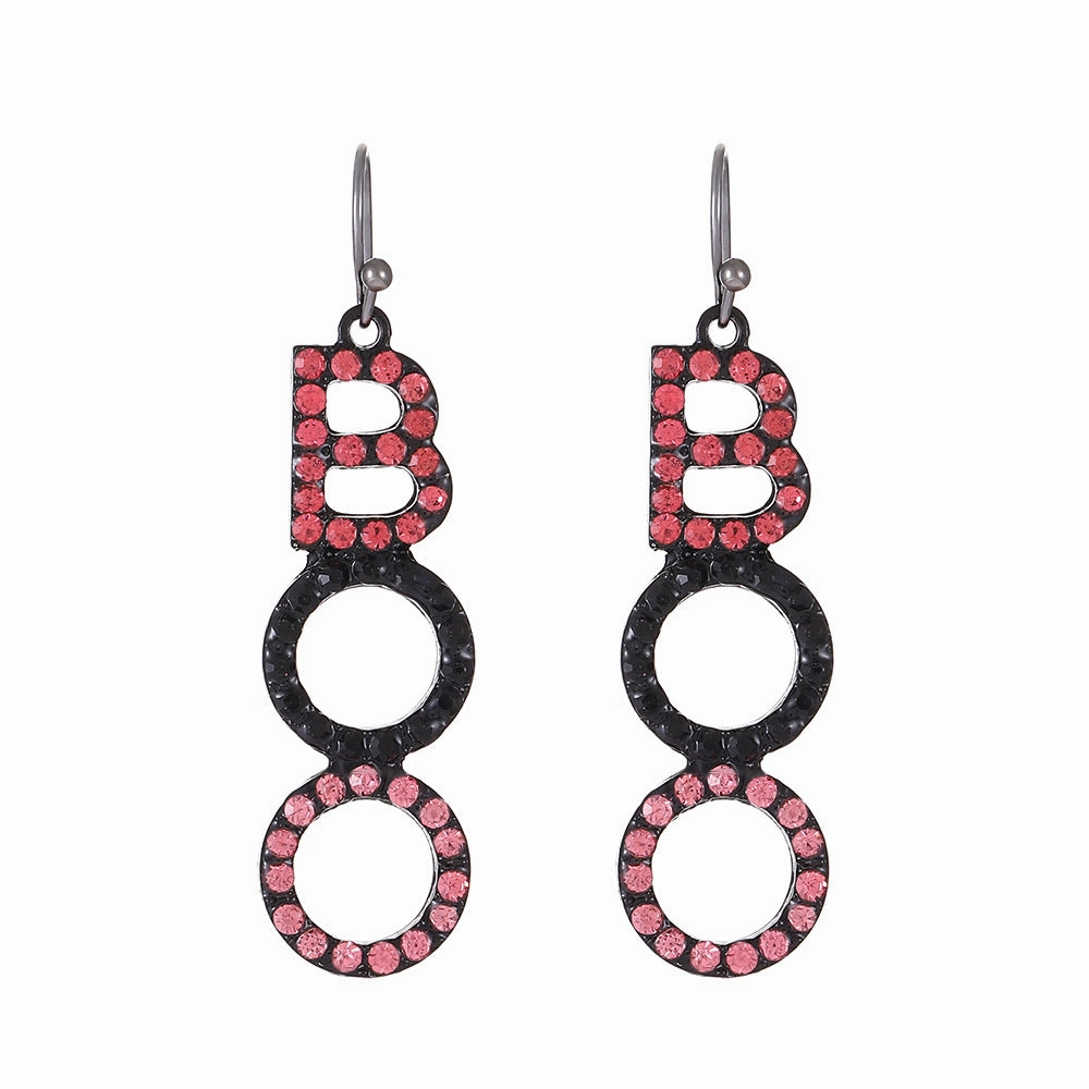 Wholesale Halloween Bat  Alloy Earrings
