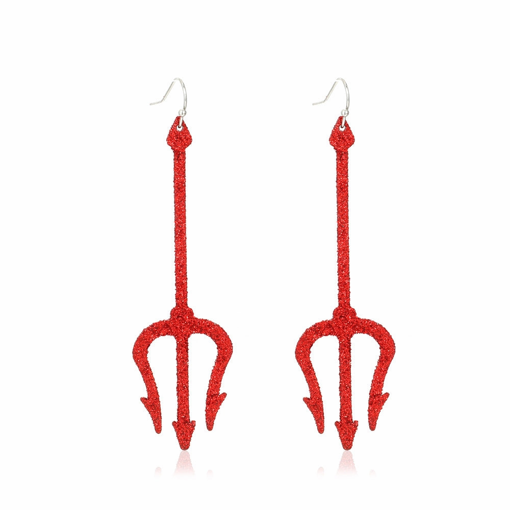 Wholesale Halloween Fun Ghost Pumpkin Spider Alloy Earrings