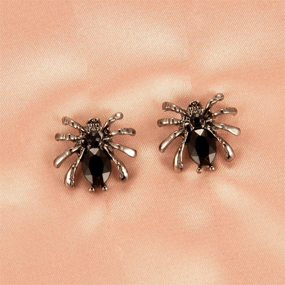 Wholesale Halloween Funny Skeletons Pumpkin Lanterns Bat Alloy Earrings