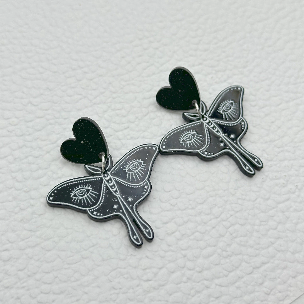 Wholesale Halloween Ghost Pumpkin Cartoon Animal Acrylic Earrings
