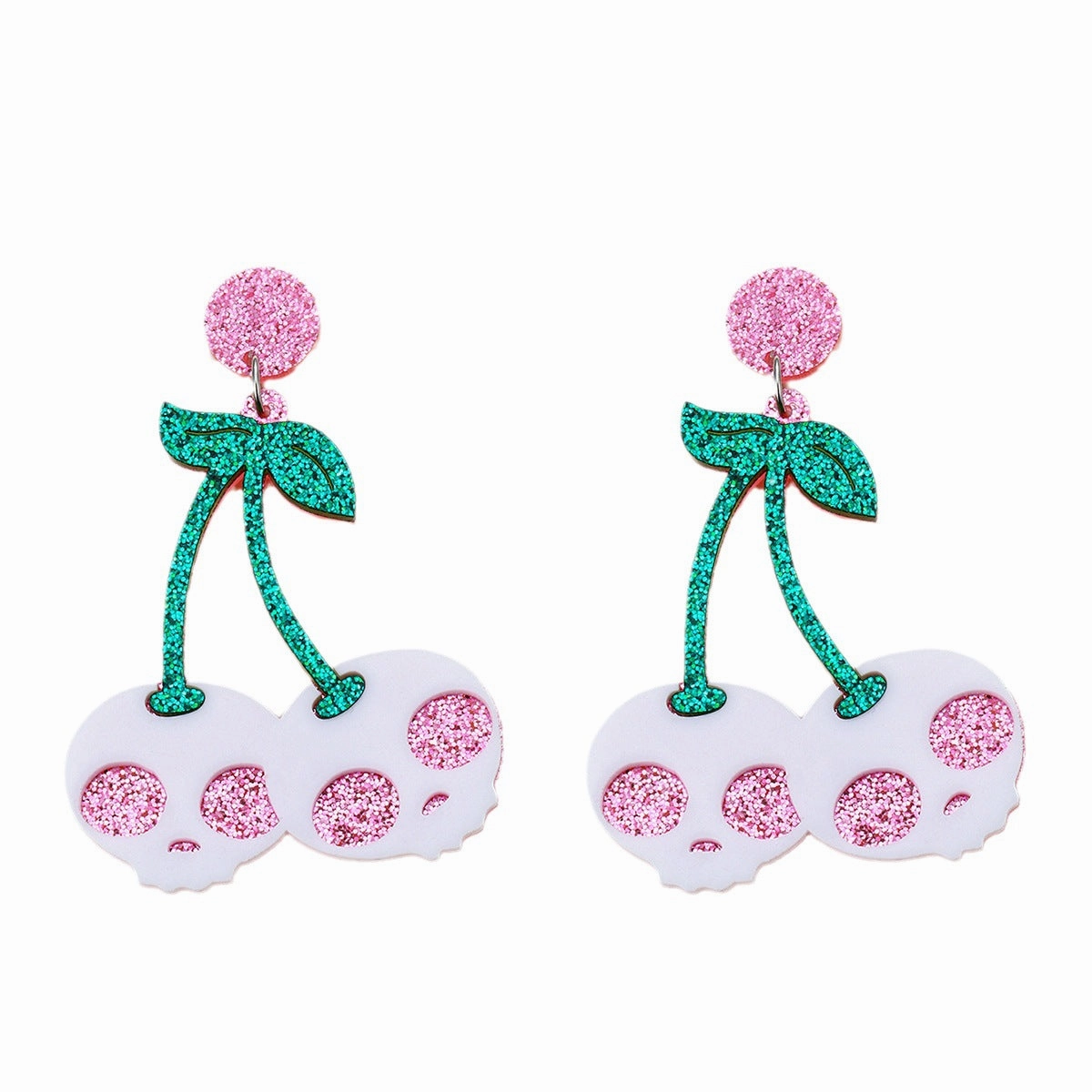 Wholesale Halloween Ghost Pumpkin Fun Acrylic Earrings