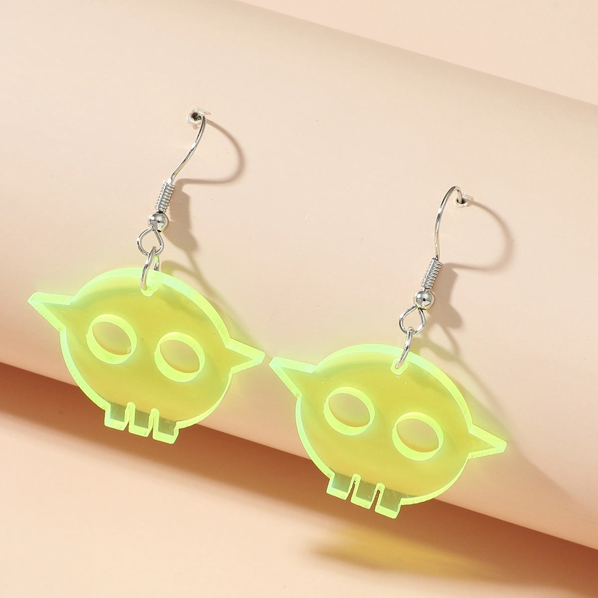 Wholesale Halloween Ghost Pumpkin Fun Acrylic Earrings