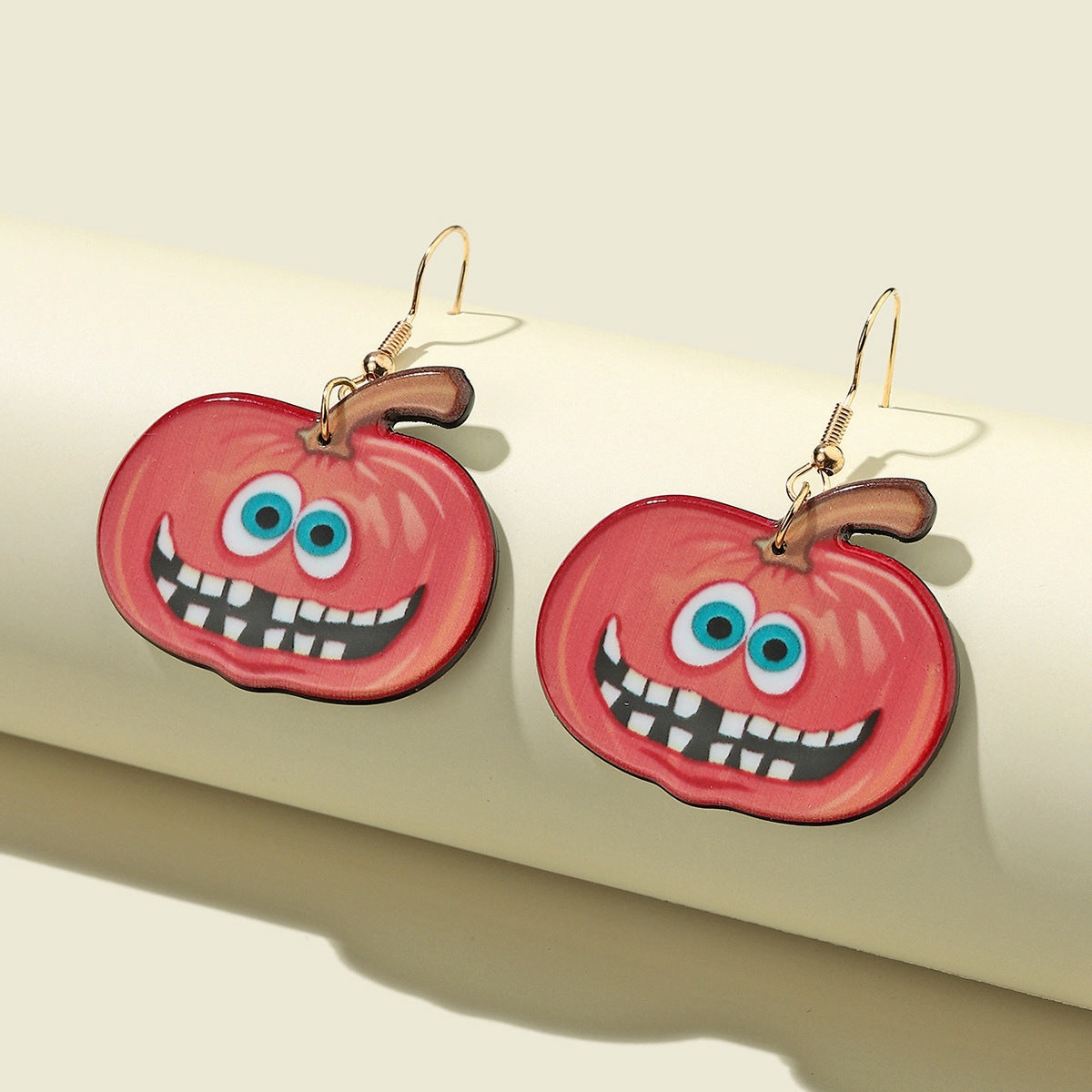 Wholesale Halloween Ghost Pumpkin Fun Acrylic Earrings