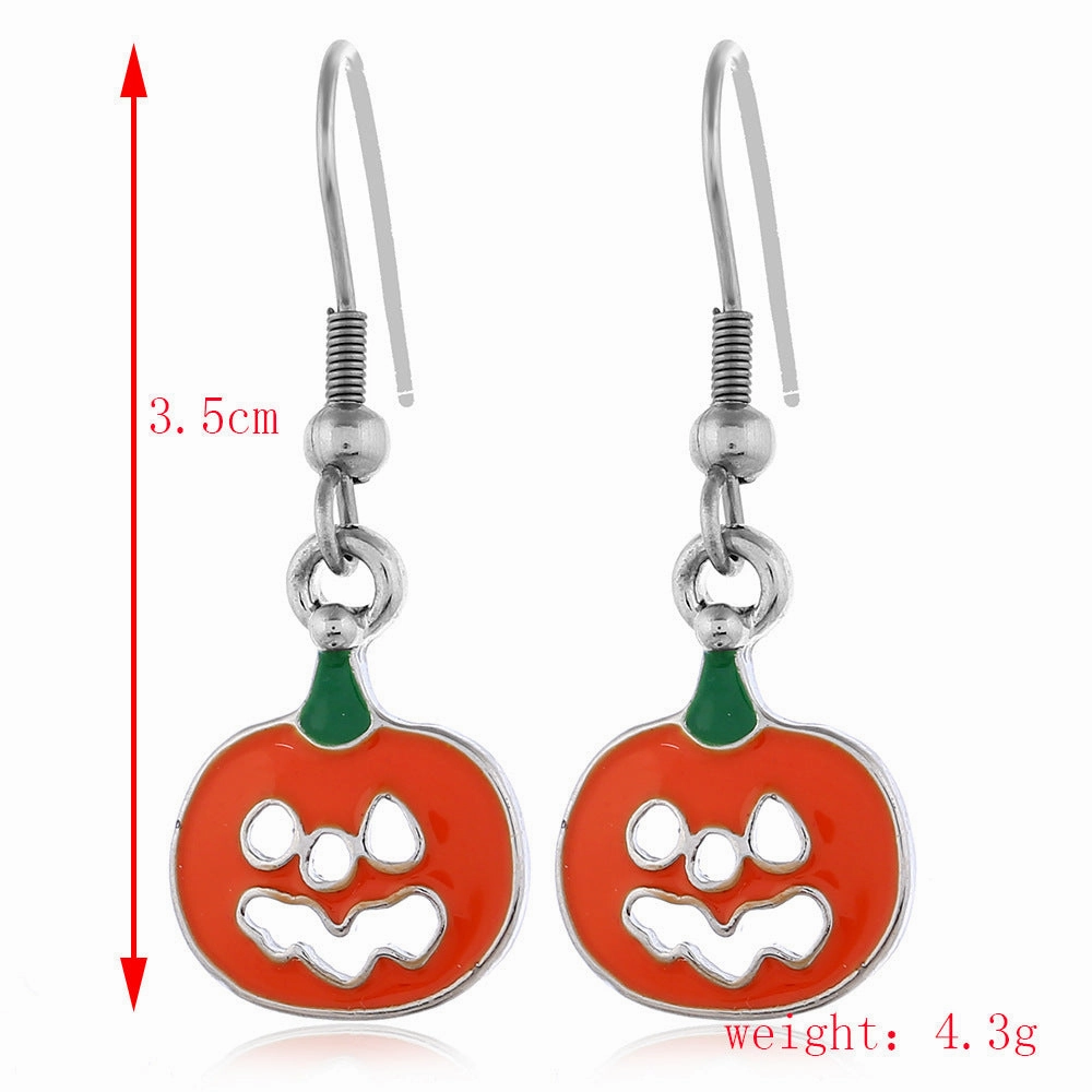 Wholesale Halloween Horror Fun Alloy Earrings