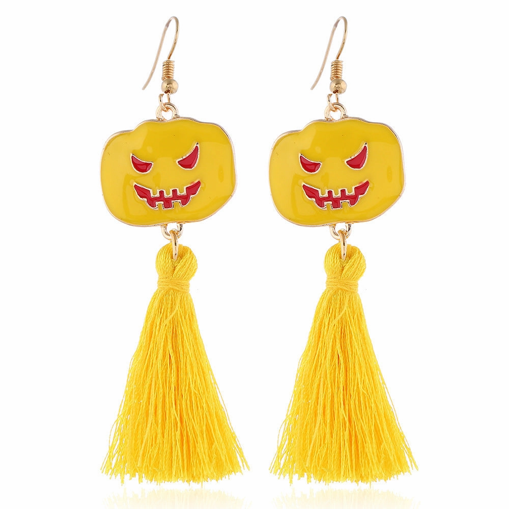 Wholesale Halloween Horror Fun Alloy Earrings