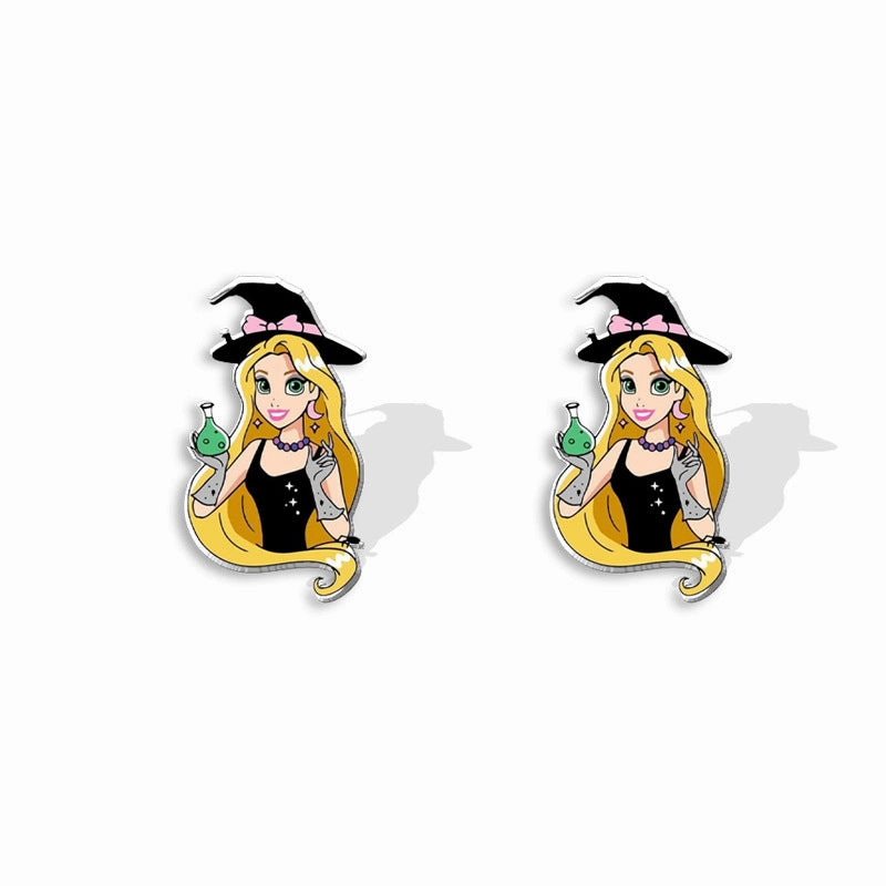 Wholesale Halloween Pumpkin Spider Earrings