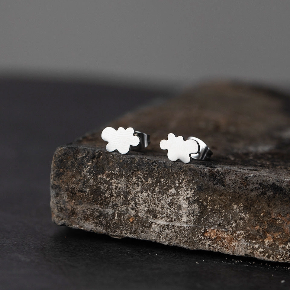Wholesale Halloween Pumpkin Stainless Steel Earrings