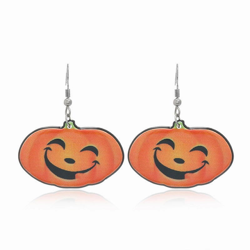 Wholesale Halloween Series Funny Creative Acrylic Earrings
