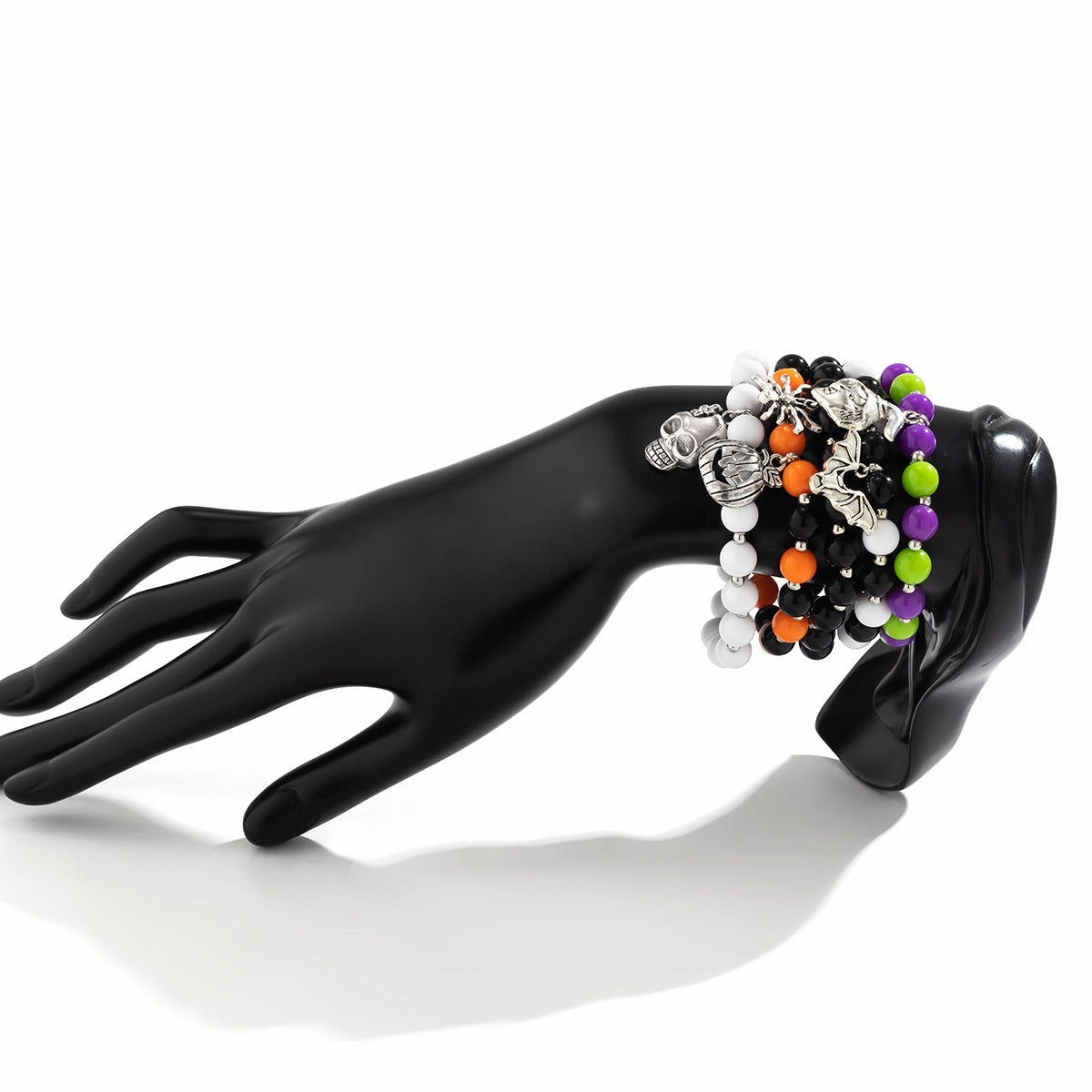 Wholesale Halloween Skull Pumpkin Bracelet Set