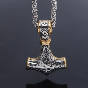 Wholesale Hammer Pendant Alloy Necklace