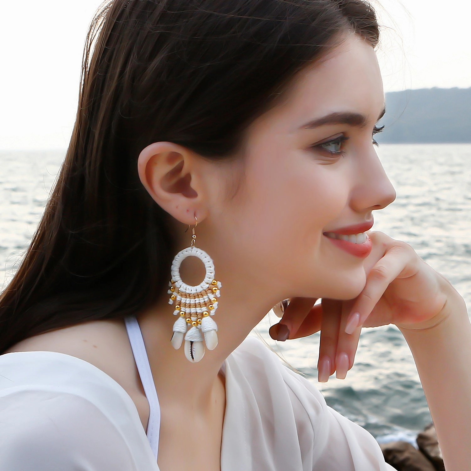 Wholesale Hand Woven Earrings