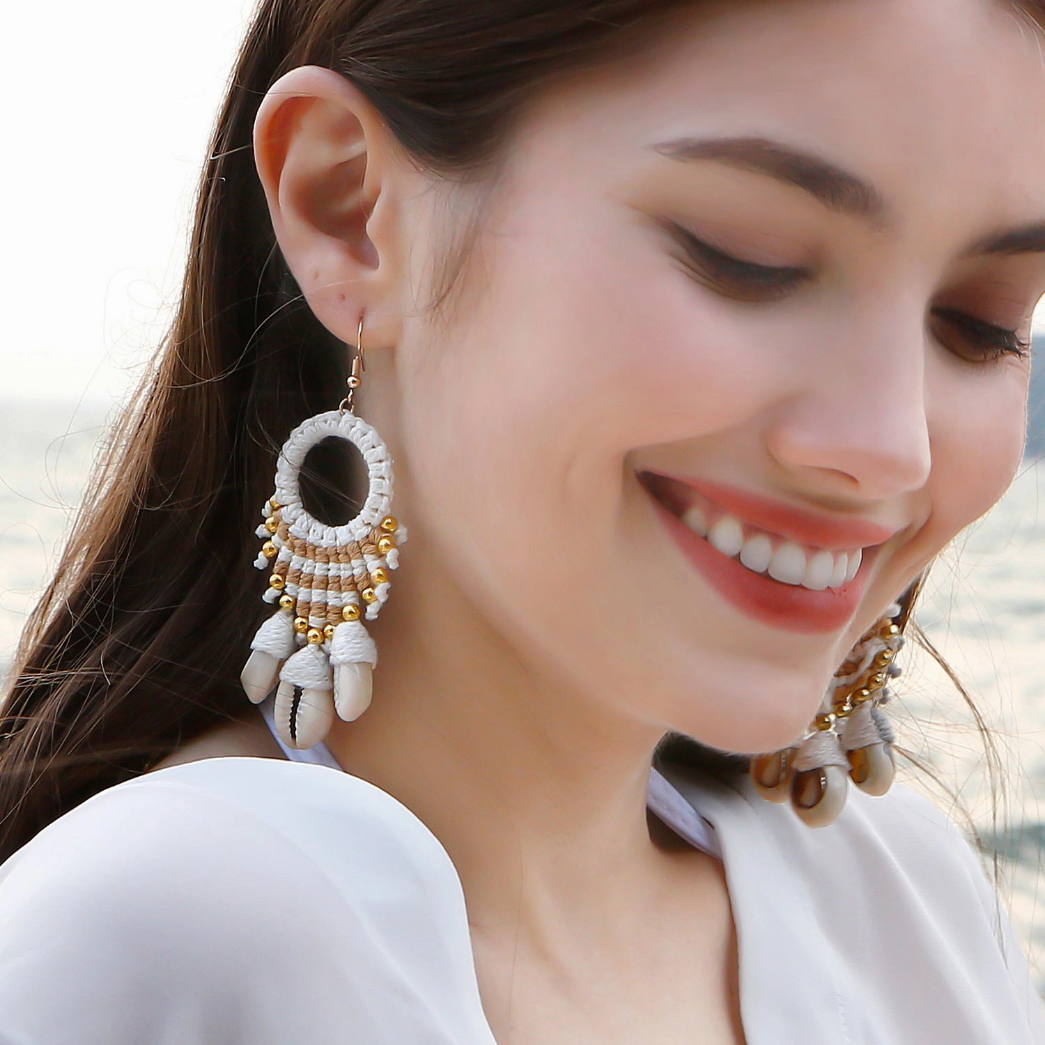 Wholesale Hand Woven Earrings