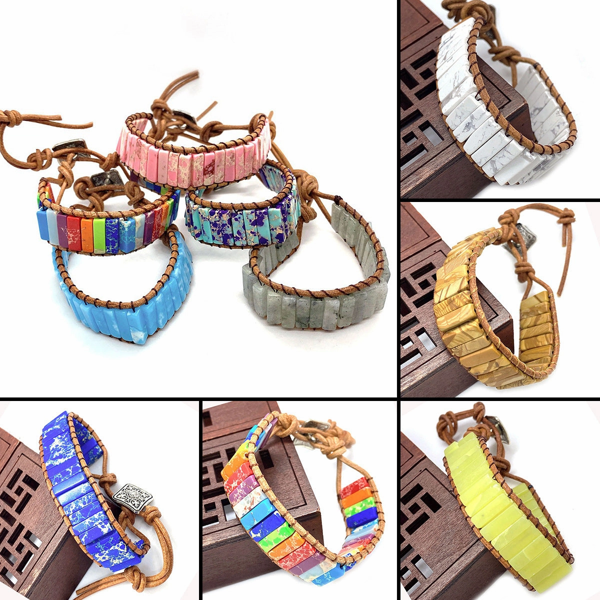 Wholesale Hand Woven Lapis Lazuli Bracelet