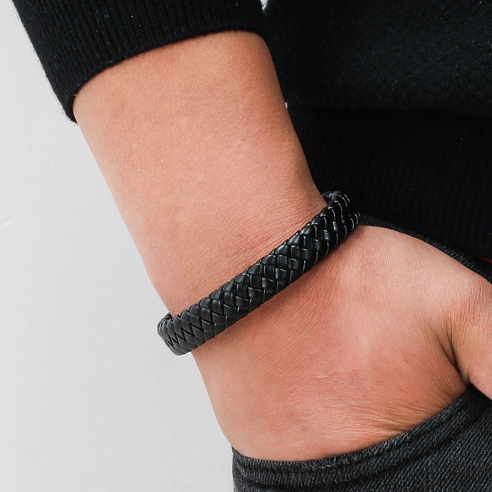Wholesale Hand Woven Magnetic Buckle Bracelet