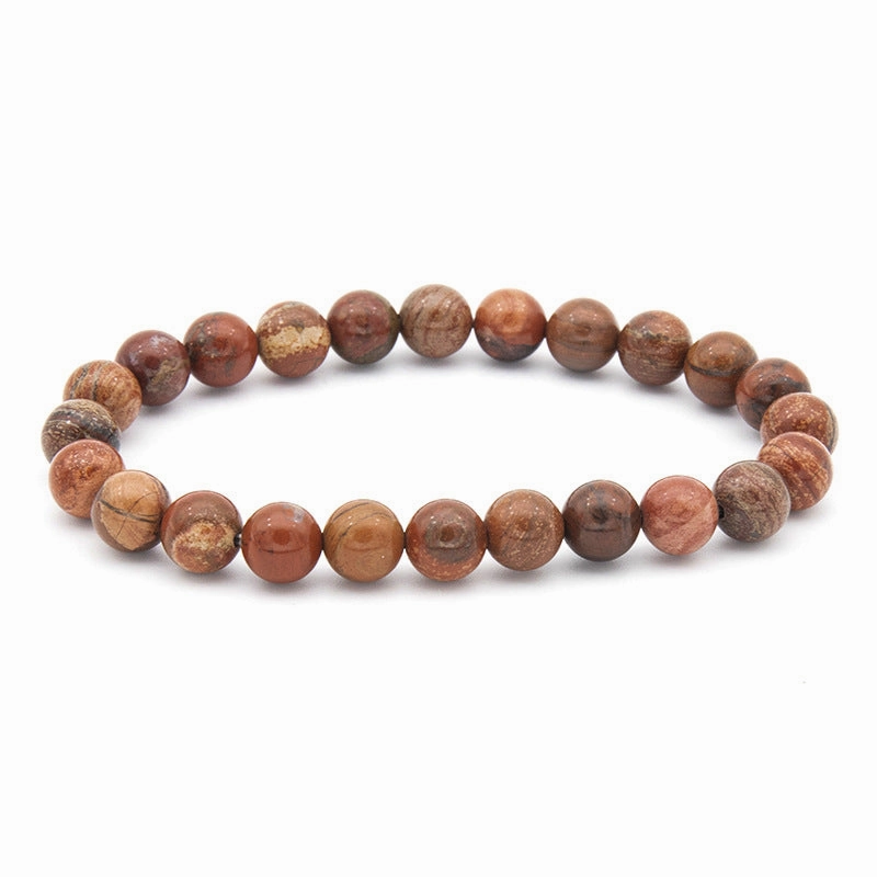 Wholesale Handmade Beaded Agate Volcanic Stone Bracelets