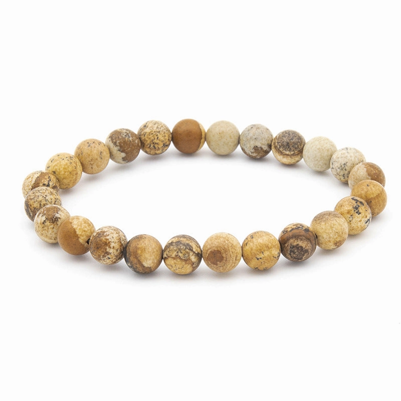 Wholesale Handmade Beaded Agate Volcanic Stone Bracelets