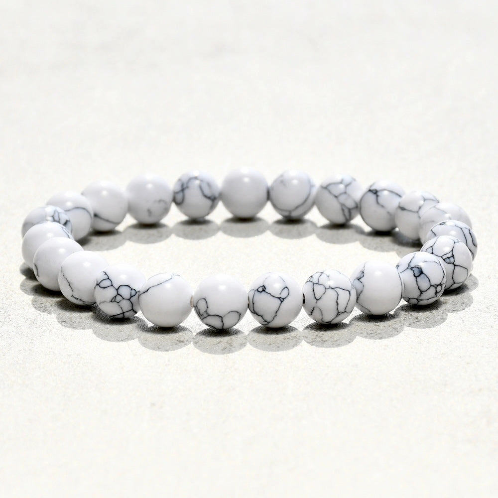 Wholesale  handmade beaded natural stone bracelet