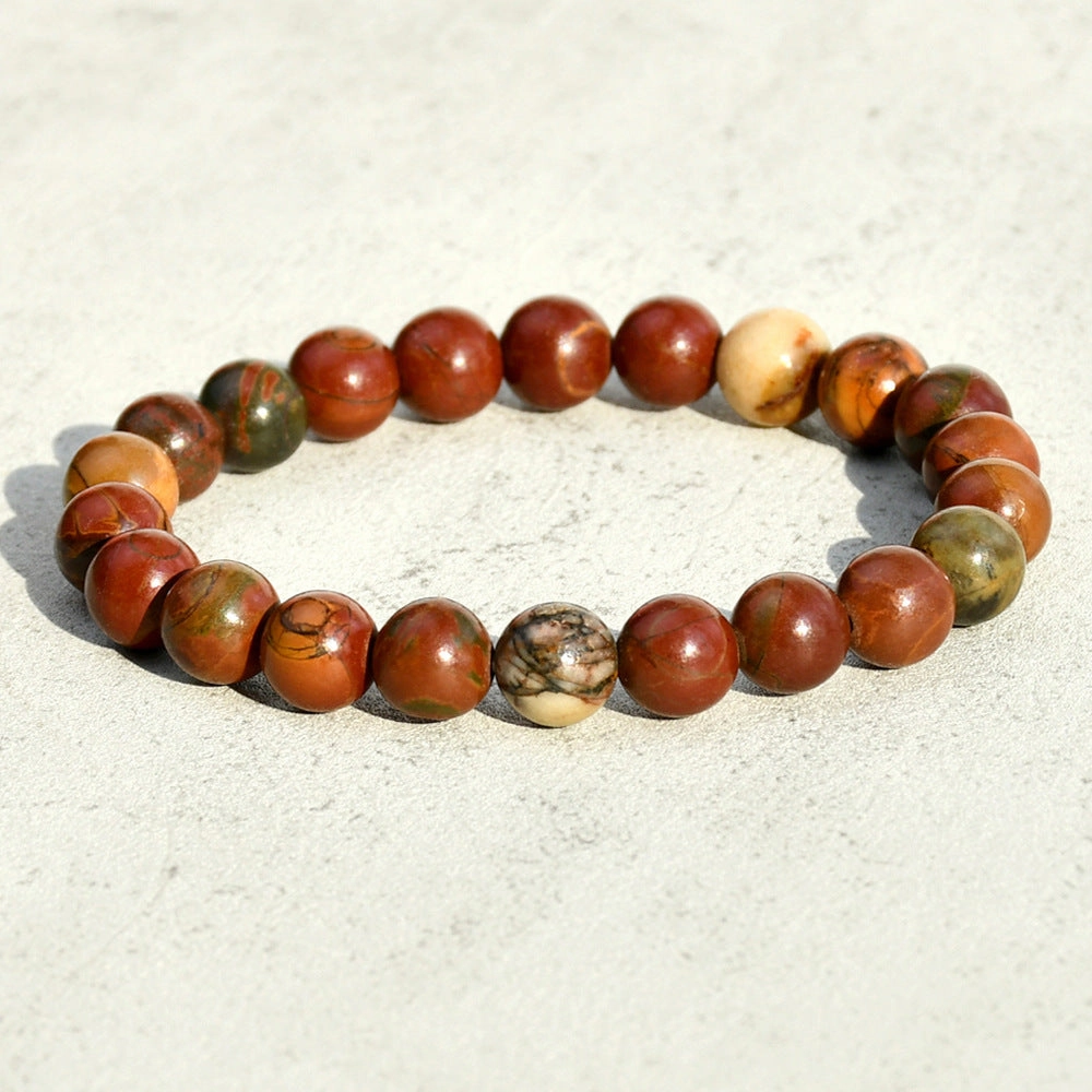 Wholesale  handmade beaded natural stone bracelet