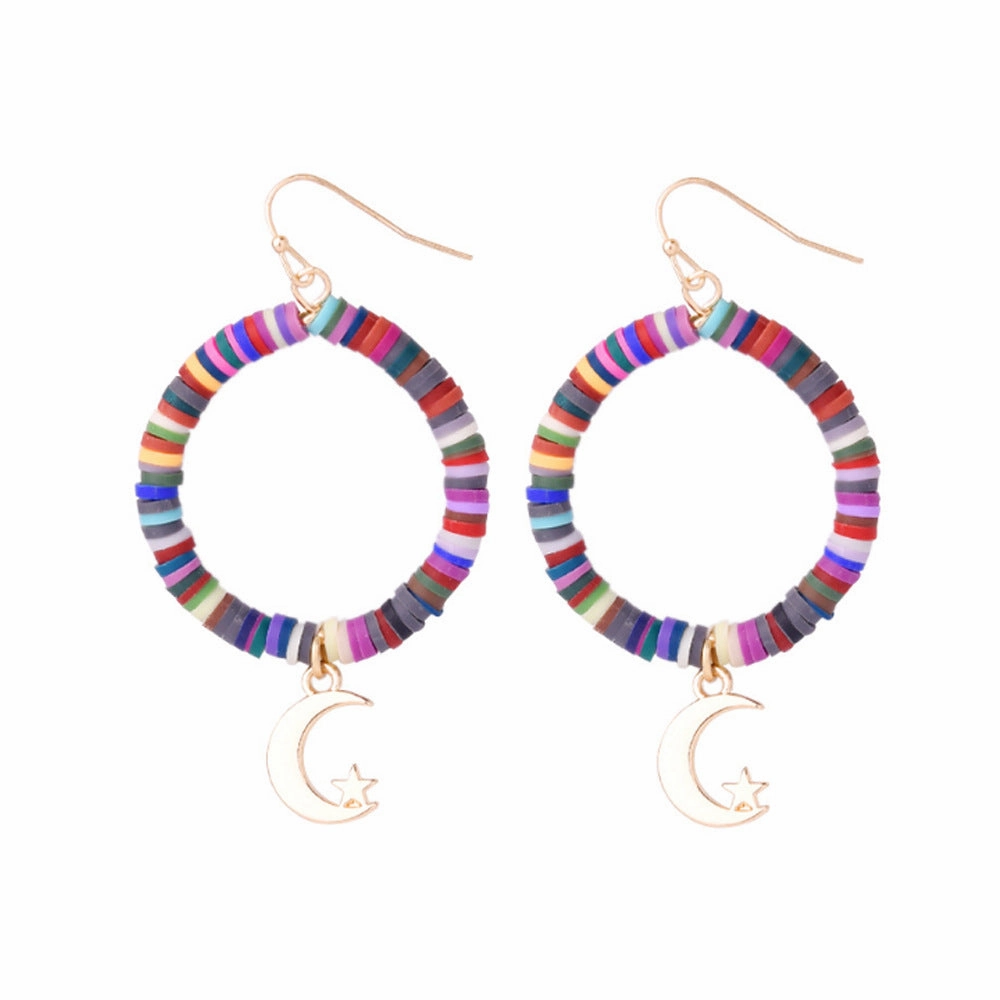 Wholesale Hawaiian Beach Shells Metal Earrings