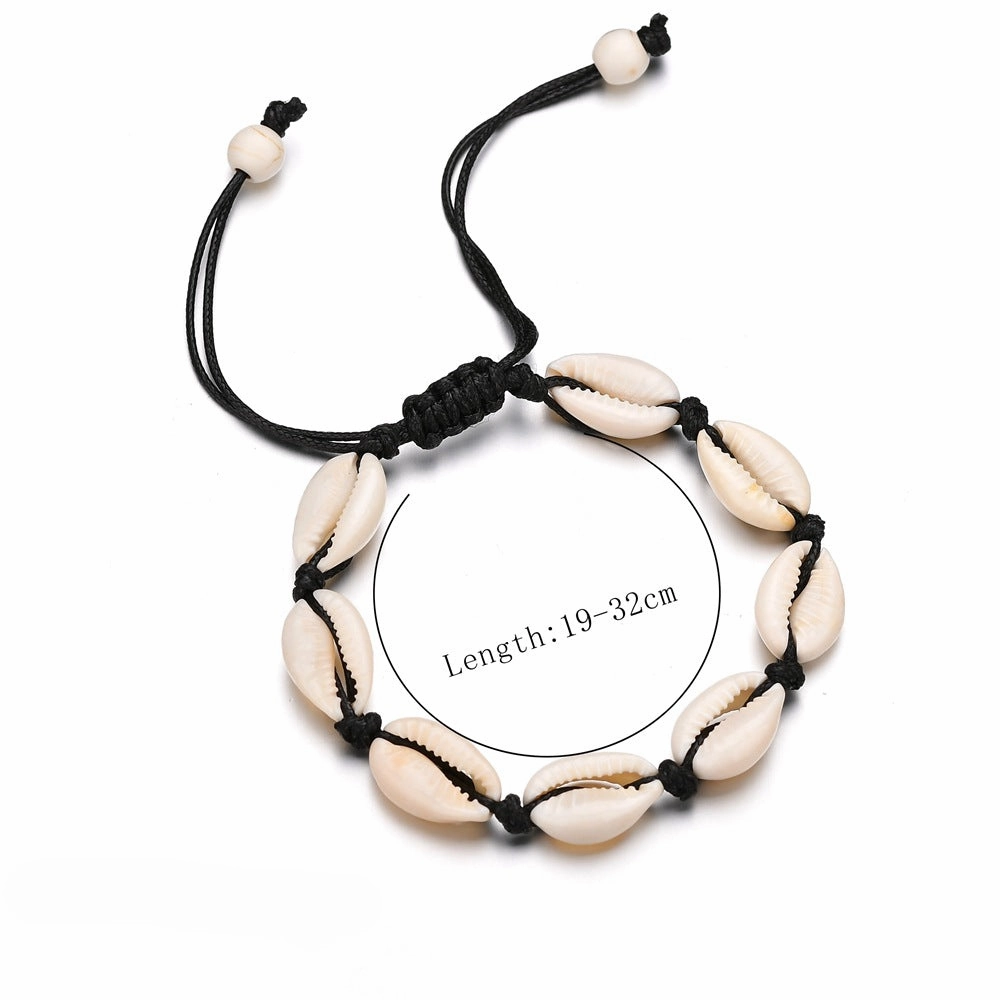 Wholesale Hawaiian Shell Braided Bracelet