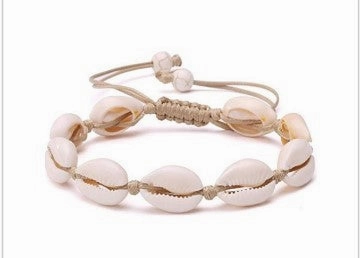 Wholesale Hawaiian Shell Braided Bracelet