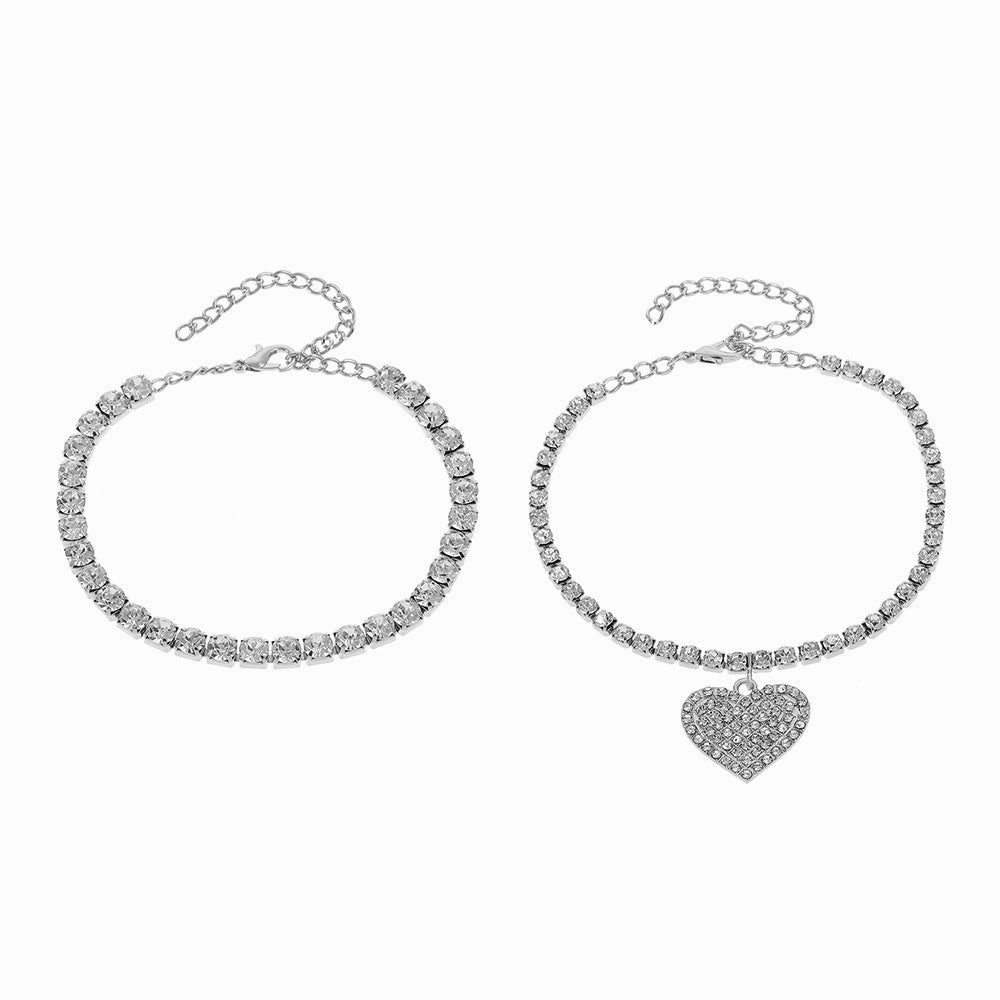Wholesale Heart Rhinestone Bracelet