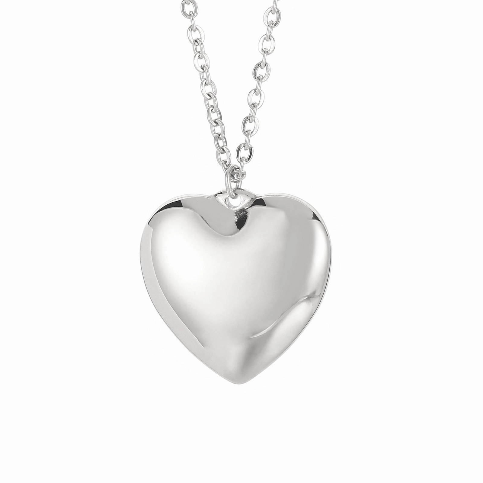 Wholesale Heart Shape Necklace Earrings Jewelry Gold Plated Set