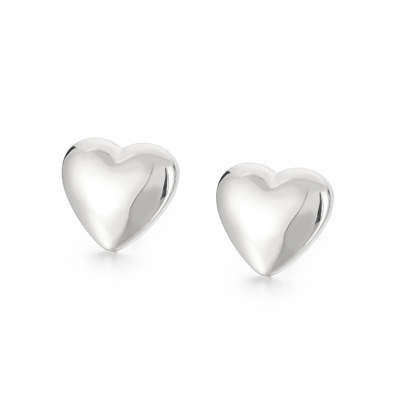 Wholesale Heart Shape Necklace Earrings Jewelry Gold Plated Set