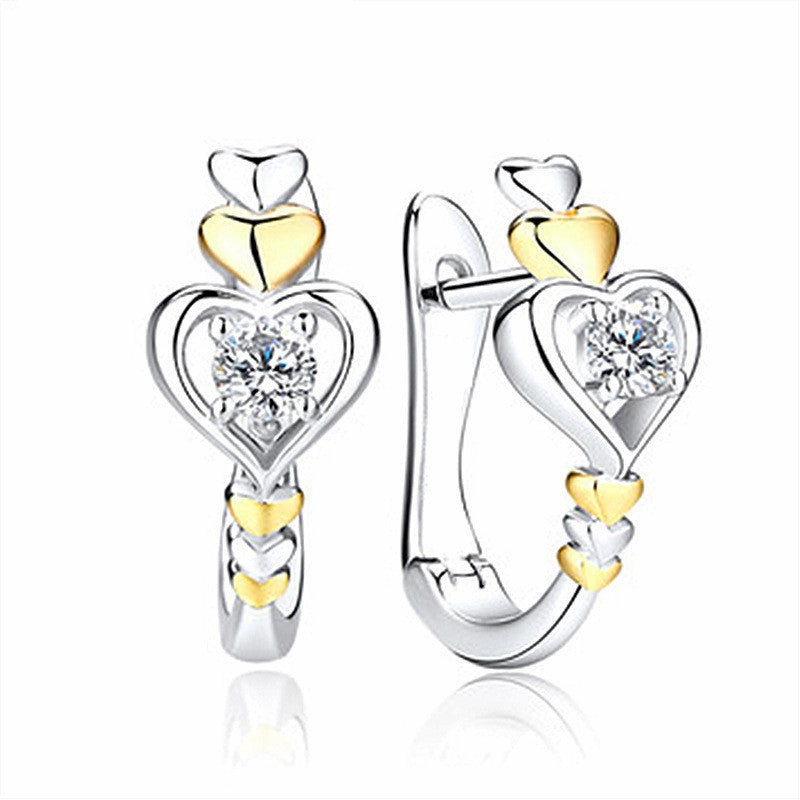 Wholesale Heart Shaped Creative Earrings