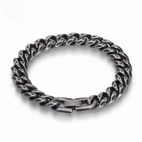 Wholesale hip hop Cuban stainless steel bracelet 8mm/10mm jewelry