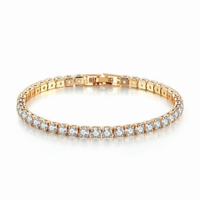 Wholesale Hip Hop Zircon Bracelet