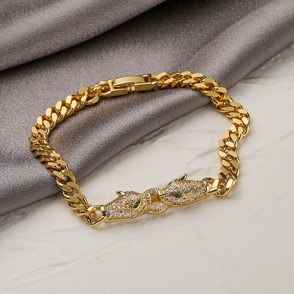 Wholesale Hip Punk Copper Bracelet