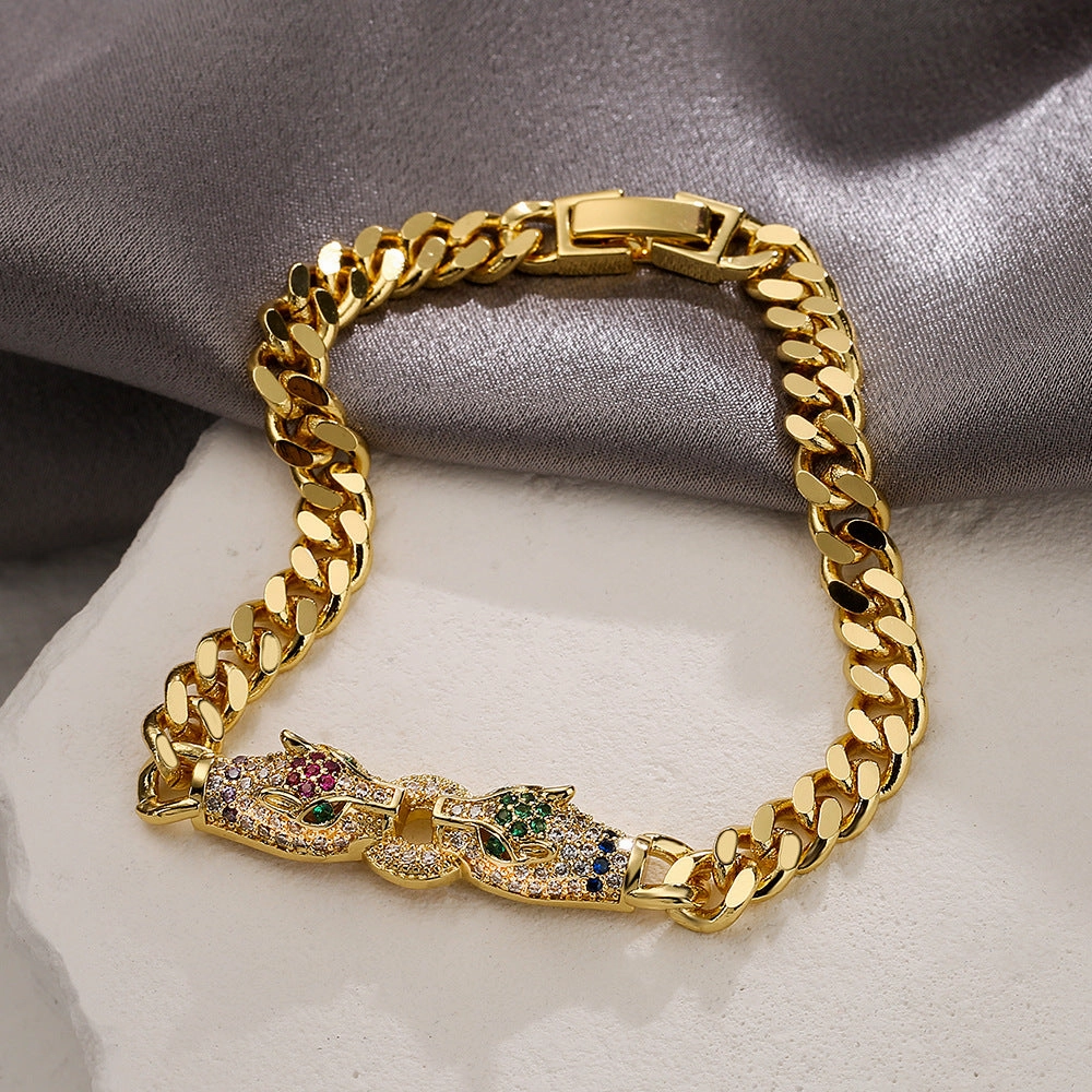 Wholesale Hip Punk Copper Bracelet