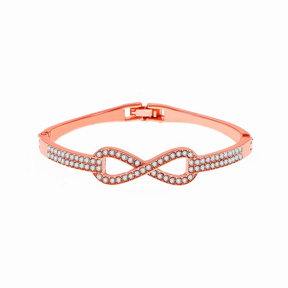 Wholesale Hollow Heart Flower Alloy Bracelet