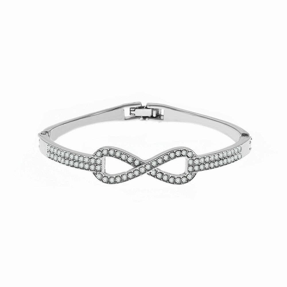 Wholesale Hollow Heart Flower Alloy Bracelet