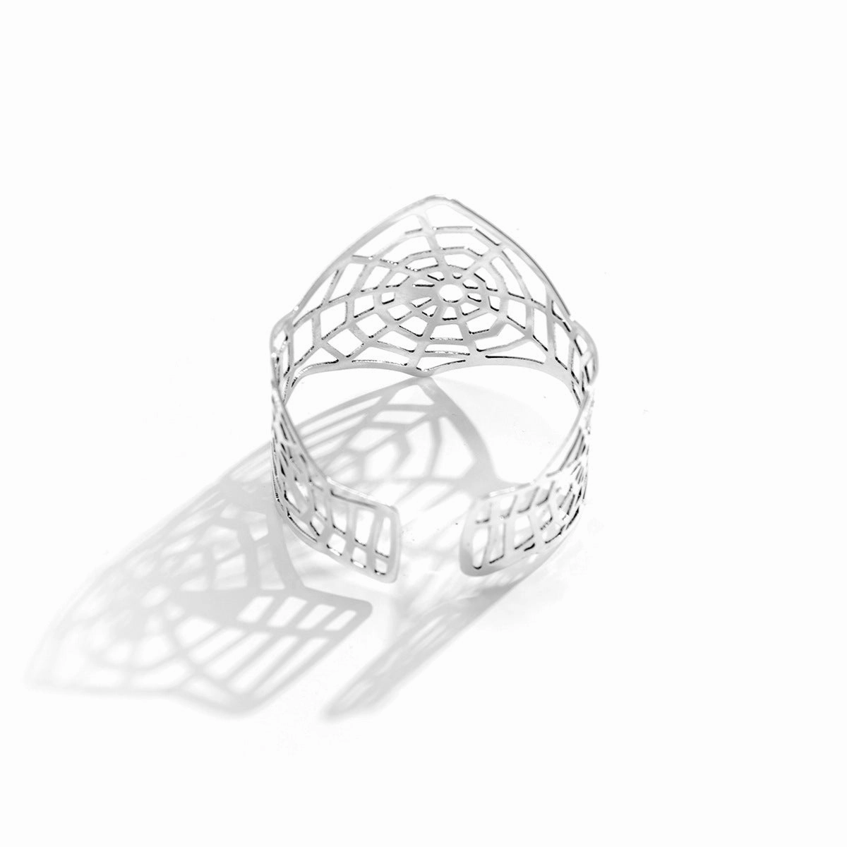 Wholesale Hollow Leaf Metal Bracelet