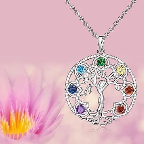 Wholesale Hollow Tree of Life Micro Diamond Necklaces