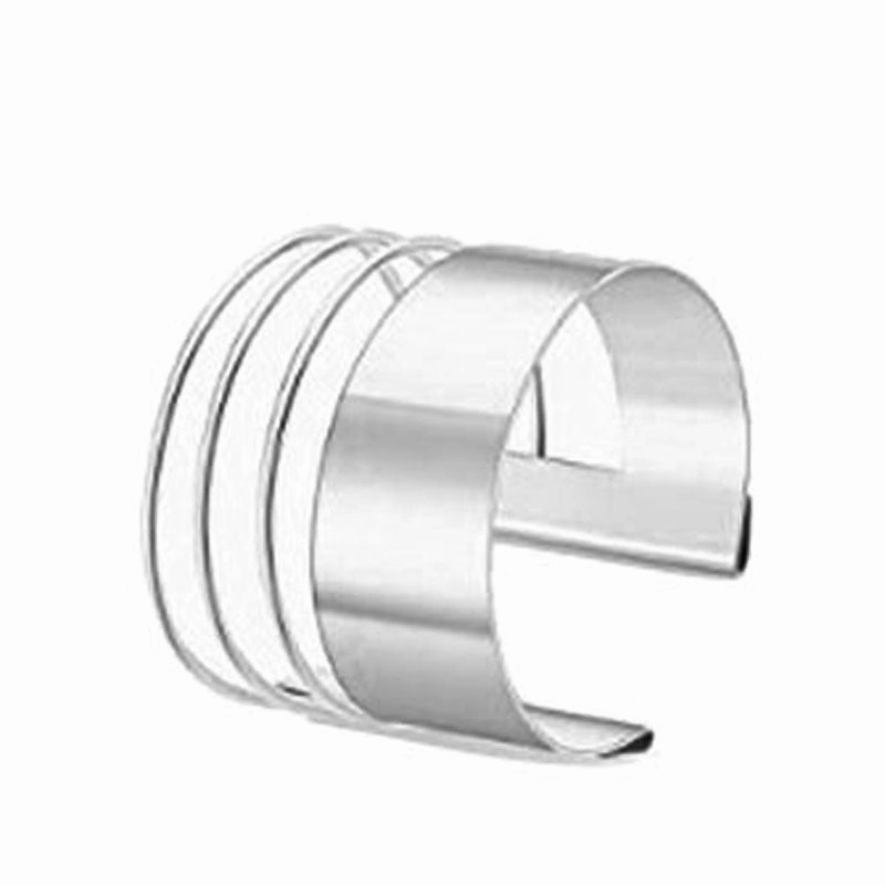 Wholesale Hollowed Out Exaggerated Simple and Generous Metal Openings Bracelet