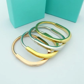 Wholesale Horseshoe Shaped Open Stainless Steel Bracelets