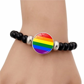 Wholesale Iridescent Time Gems Handmade Beaded Bracelet