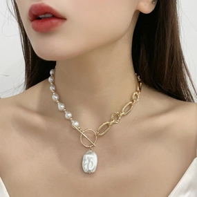 Wholesale Irregular Pearl Necklace