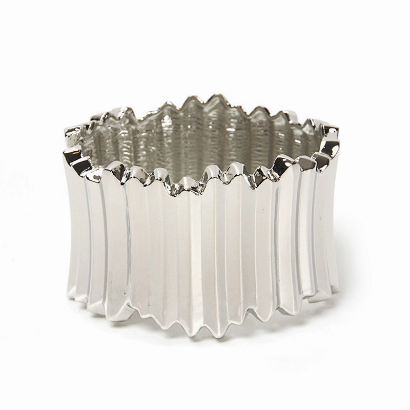 Wholesale Irregular Wide Alloy Bracelet
