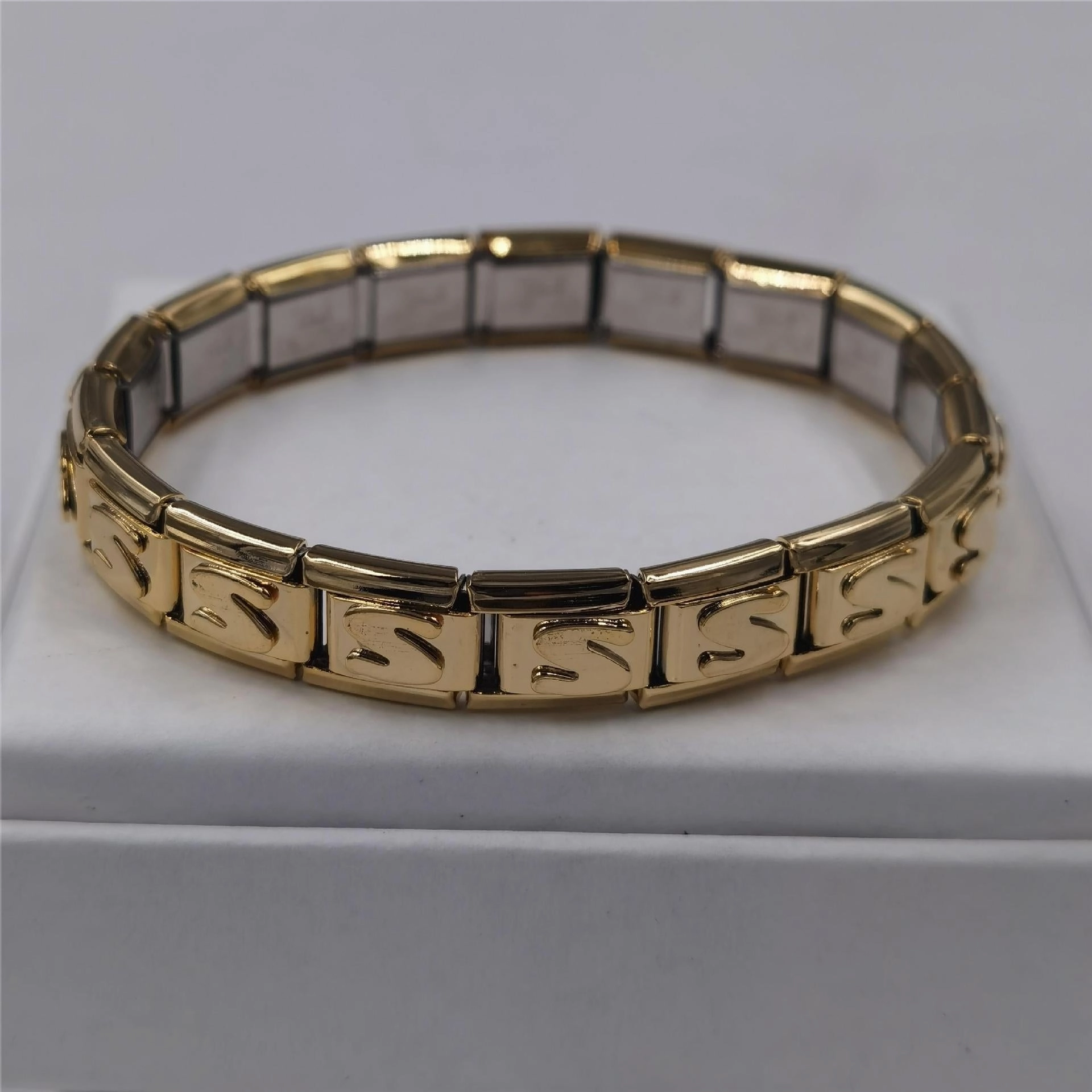 Wholesale Italian Charm Bracelet DIY Module Splicing Stainless Steel Bracelet Accessories Charms