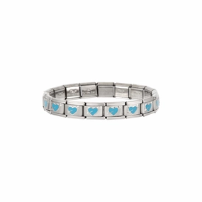 Wholesale Italian Charm Bracelet DIY with Free Matching of Stainless Steel Bracelet Accessories Charms